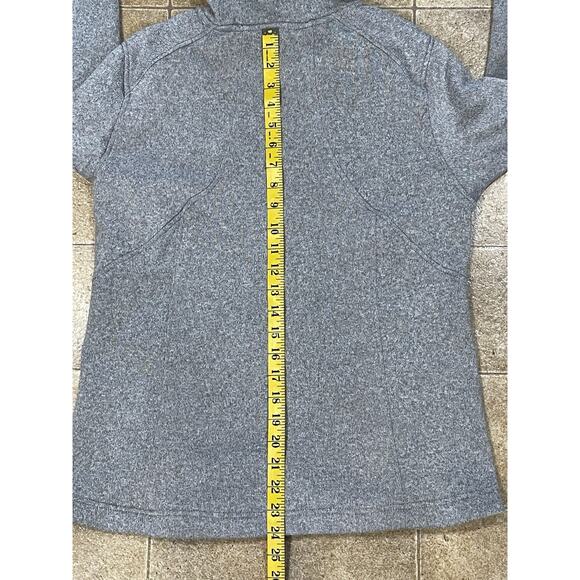 Eddie Bauer Women’s Size Medium Gray Full Zip Pockets Fleece Athletic Jacket - Picture 7 of 14